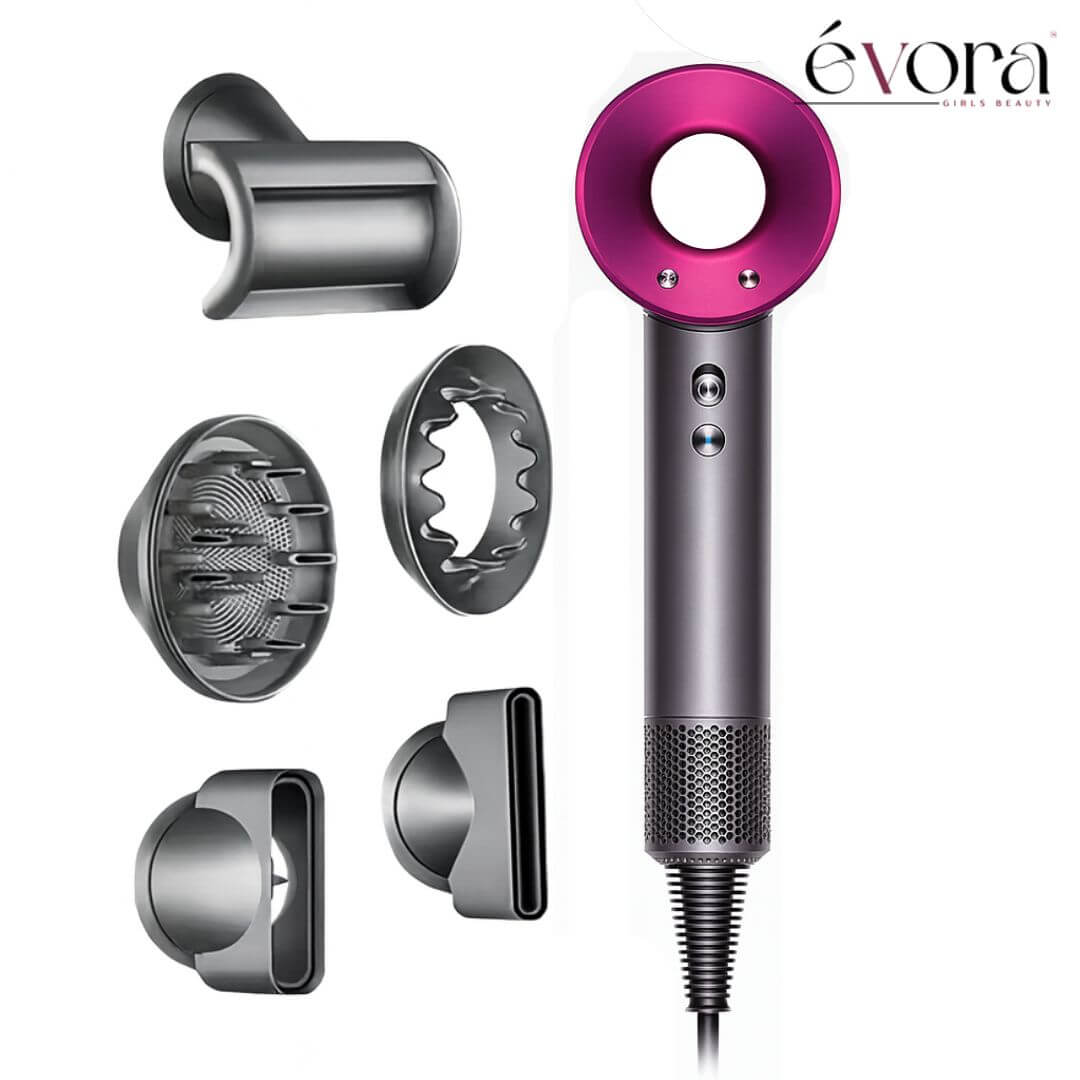 Secador Voluminizador Évora™ - Tecnología Iónica + 5 Cabezales PRO