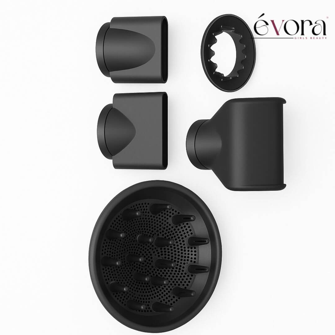 Secador Voluminizador Évora™ - Tecnología Iónica + 5 Cabezales PRO